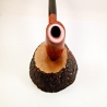 Pot 9mm Straight Smoking Pipe Greek Briar No Filter Alexander Model 87B