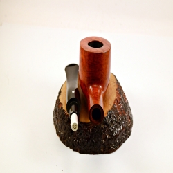 Pot 9mm Straight Smoking Pipe Greek Briar No Filter Alexander Model 87B