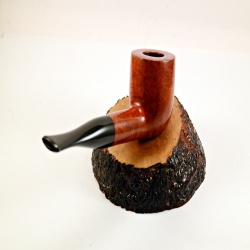 Pot 9mm Straight Smoking Pipe Greek Briar No Filter Alexander Model 87B