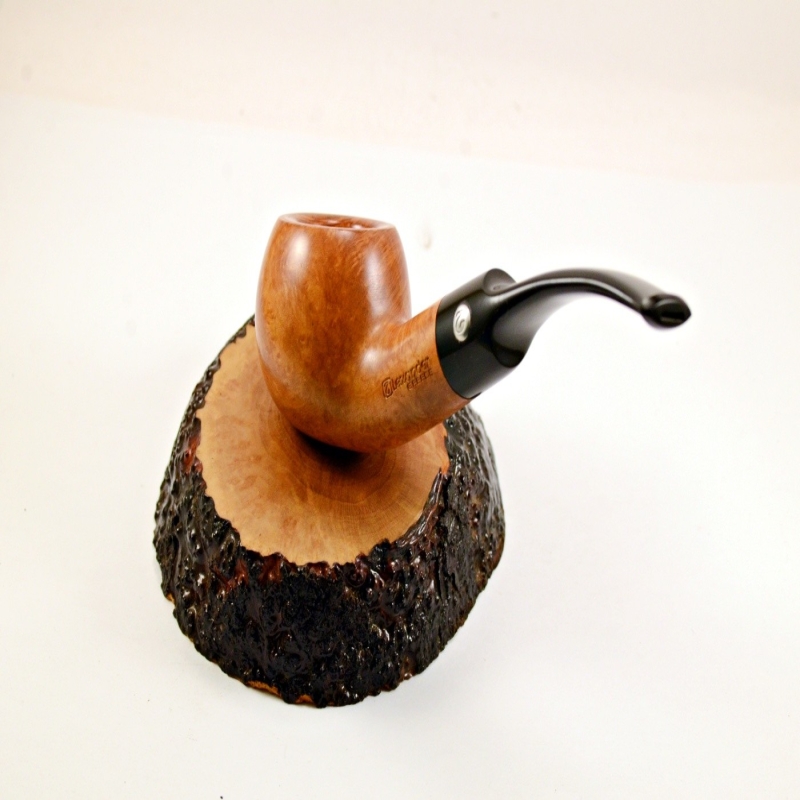 Apple Semi Bent 9mm Filter Smoking Pipe Greek Briar Alexander