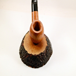 Apple Semi Bent 9mm Filter Smoking Pipe Greek Briar Alexander
