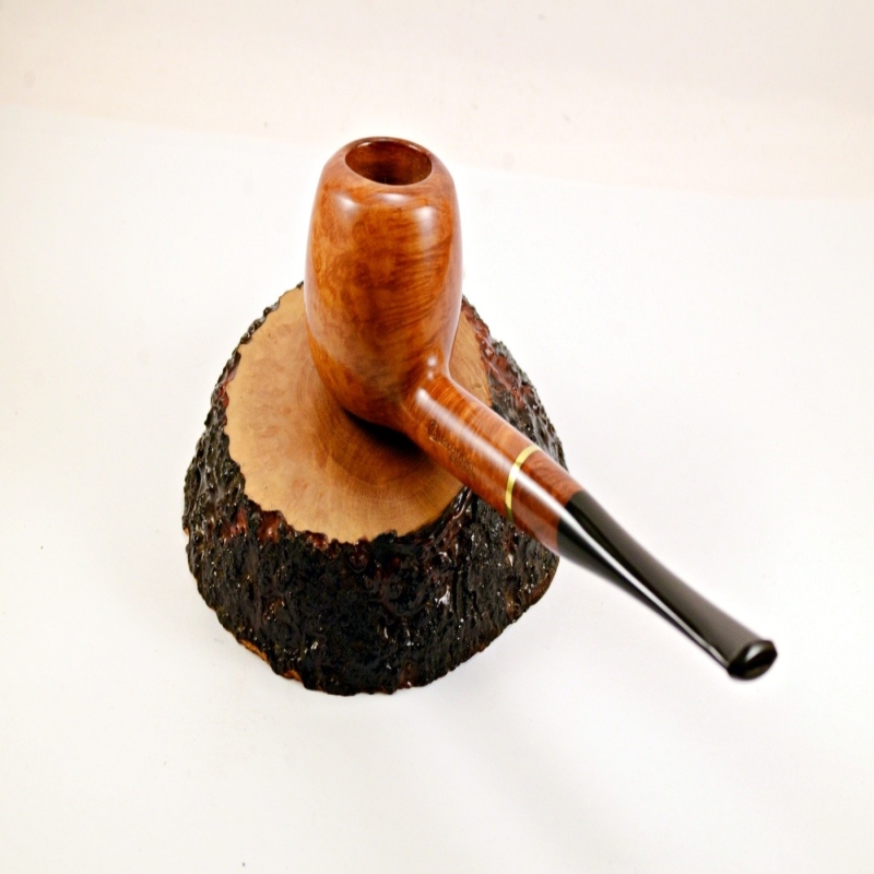 Apple 6mm Filter Smoking Pipe Greek Briar Alexander Grade A