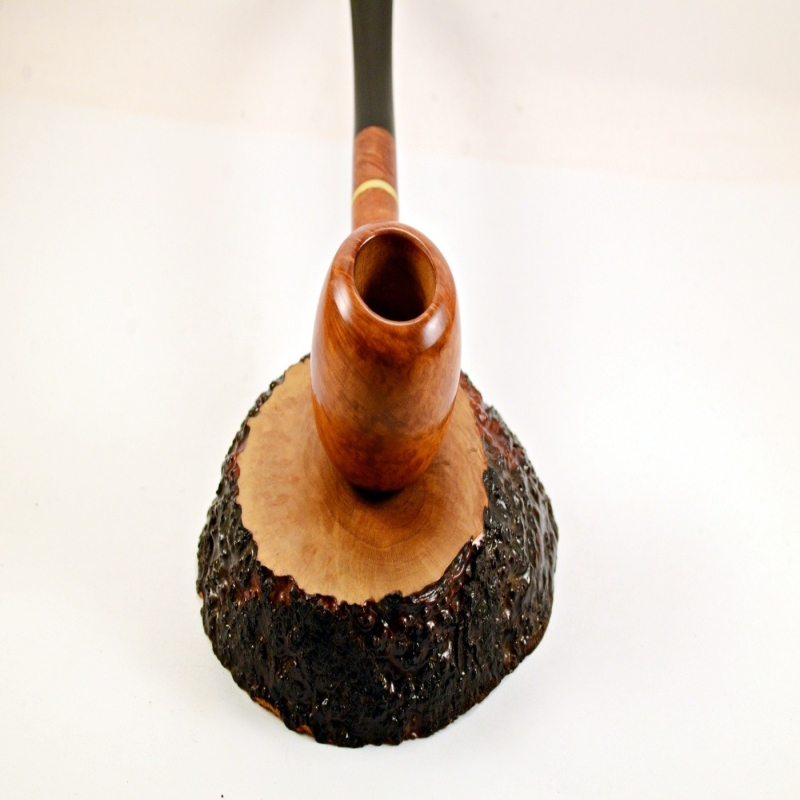 Apple 6mm Filter Smoking Pipe Greek Briar Alexander Grade A