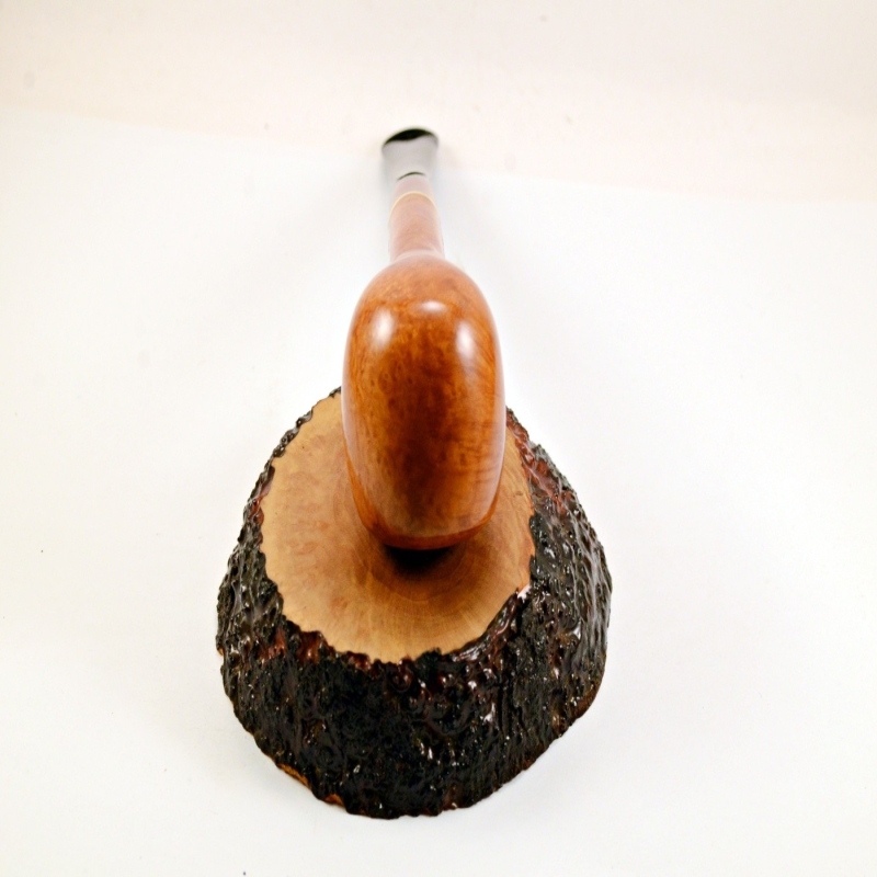 Apple 6mm Filter Smoking Pipe Greek Briar Alexander Grade A