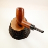 Billiard Straight Smoking Pipe Greek Briar No Filter Alexander Model 118A