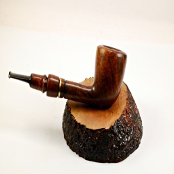 Hygrocool Poker Smoking Pipe Greek Briar 9mm Filter Model 936C