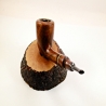 Hygrocool Poker Smoking Pipe Greek Briar 9mm Filter Model 936C