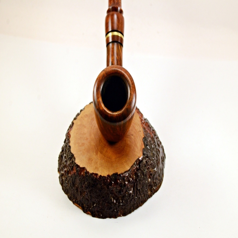 Hygrocool Poker Smoking Pipe Greek Briar 9mm Filter Model 936C