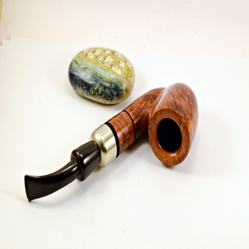 Hygrocool Smoking Pipe Greek Briar 9mm Filter Model 621D
