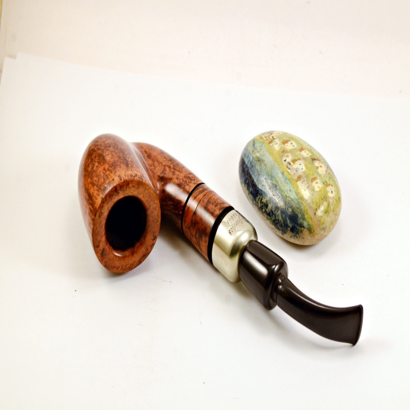 Hygrocool Smoking Pipe Greek Briar 9mm Filter Model 621D