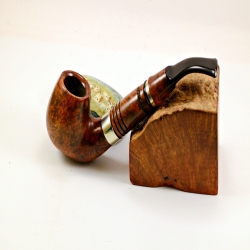 Hygrocool Smoking Pipe Greek Briar 9mm Filter Model 92B