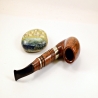 Hygrocool Smoking Pipe Greek Briar 9mm Filter Model 92B