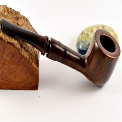 Hygrocool Pot Smoking Pipe Greek Briar 9mm Filter Model 928D