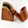 Hygrocool Bent Billiard Smoking Pipe Greek Briar 9mm Filter Model 902C