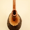 Apple Semi Bent 9mm Filter Smoking Pipe Greek Briar Alexander