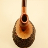 Apple Semi Bent 9mm Filter Smoking Pipe Greek Briar Alexander