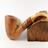 Hygrocool Smoking Pipe Greek Briar 9mm Filter Model 933A