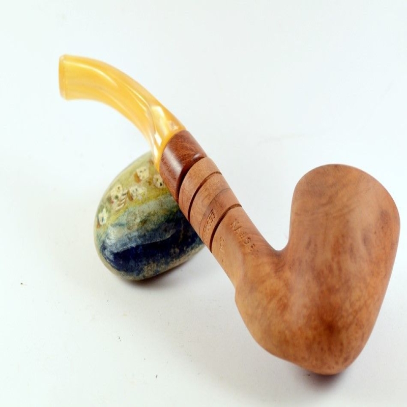 Hygrocool Smoking Pipe Greek Briar 9mm Filter Model 933A