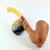 Hygrocool Smoking Pipe Greek Briar 9mm Filter Model 933A