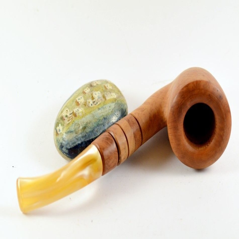 Hygrocool Smoking Pipe Greek Briar 9mm Filter Model 933A