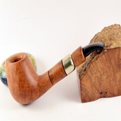 Hygrocool Smoking Pipe Greek Briar 9mm Filter Model 601A