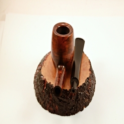 Billiard Straight Smoking Pipe Greek Briar No Filter Alexander Model 81D