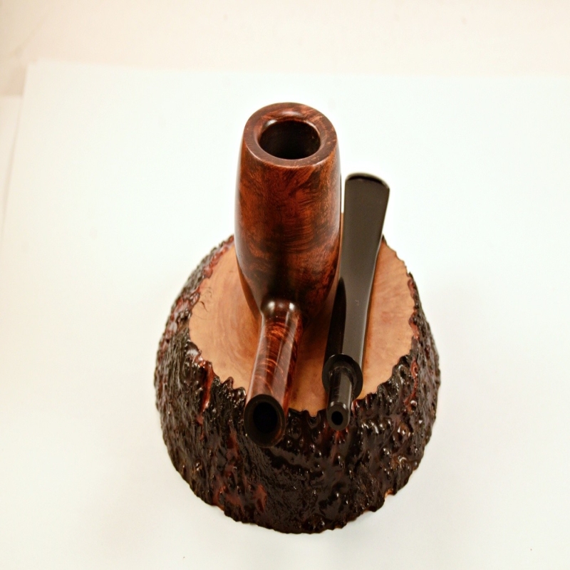 Billiard Straight Smoking Pipe Greek Briar No Filter Alexander Model 81D