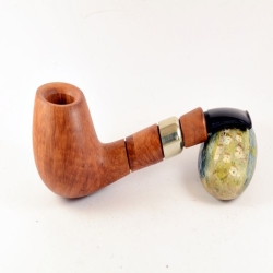 Hygrocool Smoking Pipe Greek Briar 9mm Filter Model 601A
