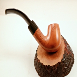 Bent Billiard Greek Briar Smoking Pipe Alexander Model 84C