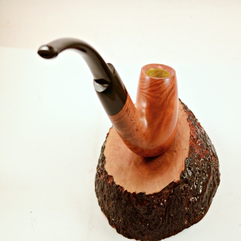 Bent Billiard Greek Briar Smoking Pipe Alexander Model 84C