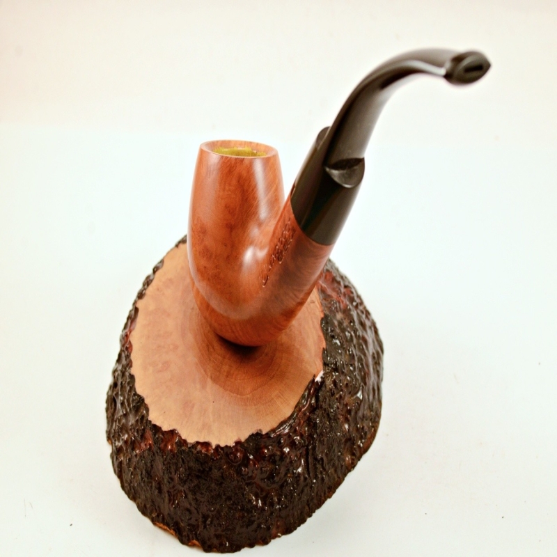 Bent Billiard Greek Briar Smoking Pipe Alexander Model 84C