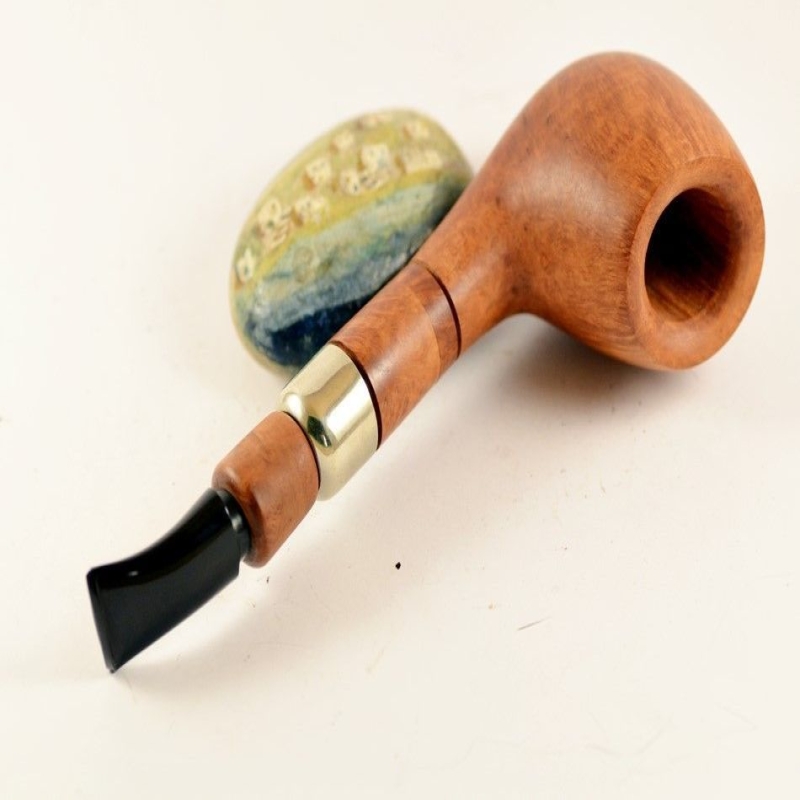 Hygrocool Smoking Pipe Greek Briar 9mm Filter Model 601A