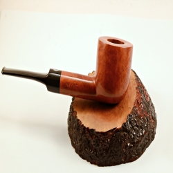 Pot Straight Smoking Pipe Greek Briar No Filter Alexander Model 87A