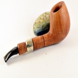Hygrocool Smoking Pipe Greek Briar 9mm Filter Model 601A