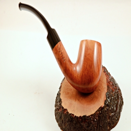 Bent Billiard Greek Briar Smoking Pipe Alexander Model 112A