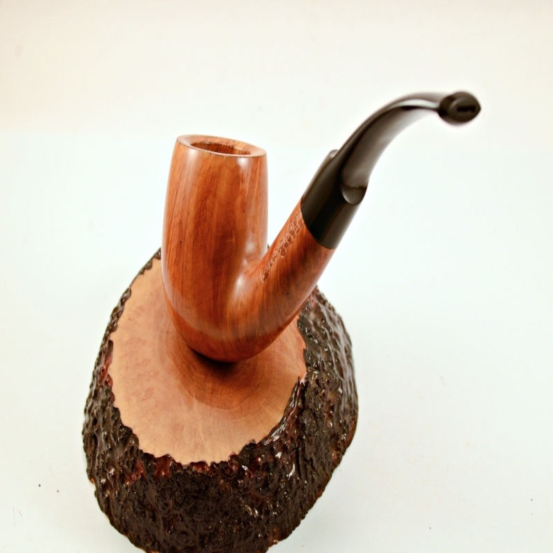 Bent Billiard Greek Briar Smoking Pipe Alexander Model 112A