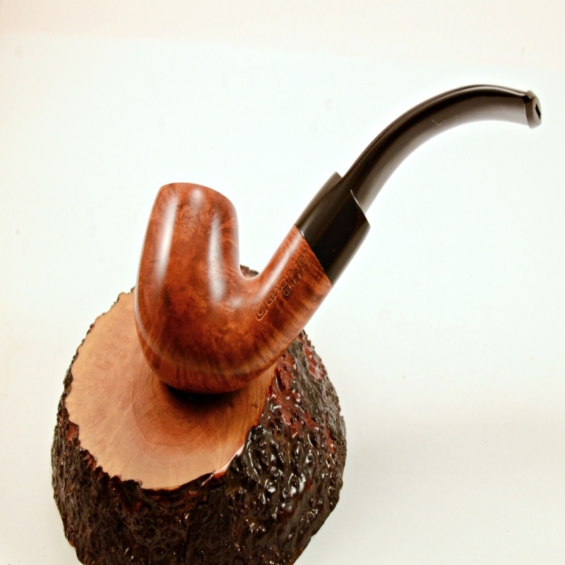 Bent Billiard Greek Briar Smoking Pipe Alexander Model 84B