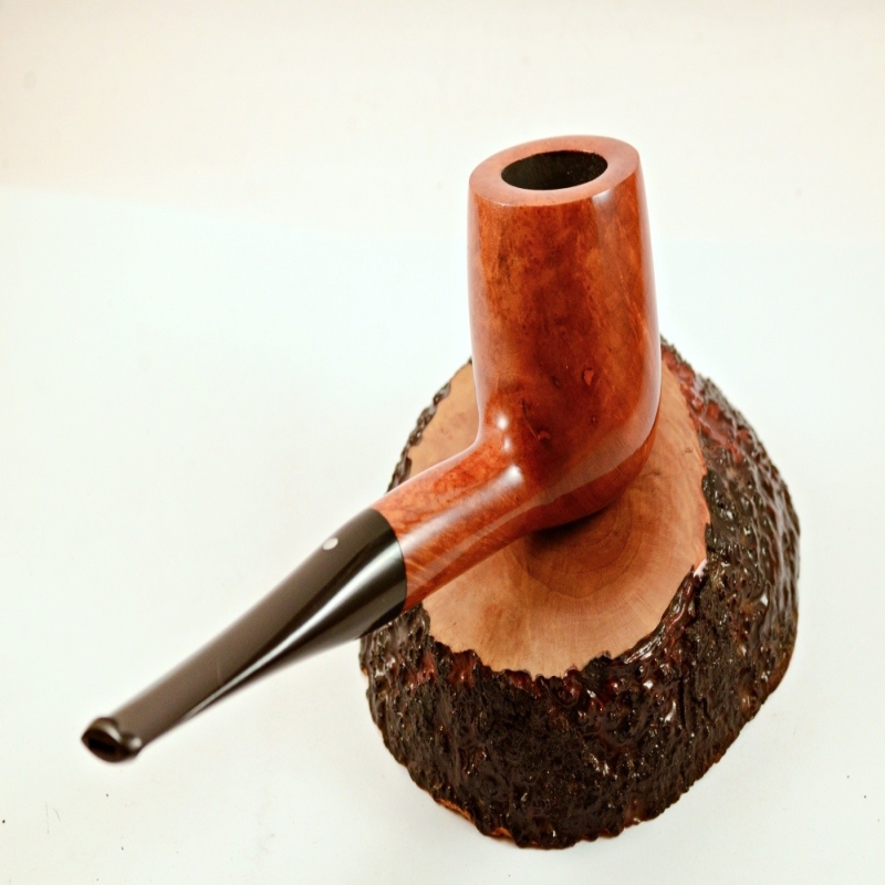 Billiard Straight Smoking Pipe Greek Briar No Filter Alexander Model 96B