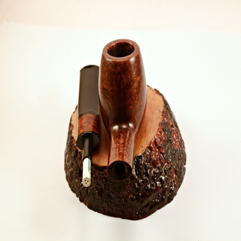 Billiard 6mm Filter Smoking Pipe Greek Briar Alexander Grade D