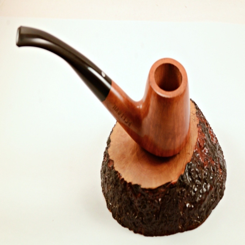 Bent Volcano Smoking Pipe Greek Briar No Filter Alexander Model 113B