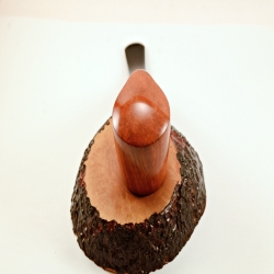 Bent Volcano Smoking Pipe Greek Briar No Filter Alexander Model 113B