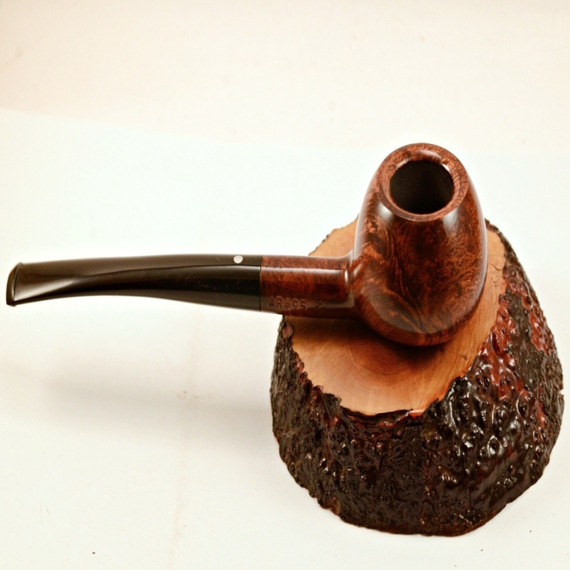 Prince Semi Bent  Smoking Pipe Greek Briar No Filter Alexander