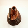 Prince Semi Bent  Smoking Pipe Greek Briar No Filter Alexander