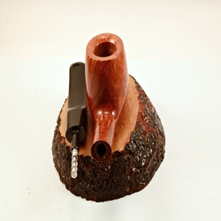 Semi Bent Smoking Pipe Greek Briar No Filter Alexander