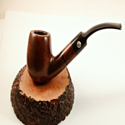 Bent Smoking Pipe Greek Briar No Filter Alexander Model 89D