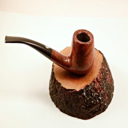 Semi Bent Smoking Pipe Greek Briar No Filter Alexander
