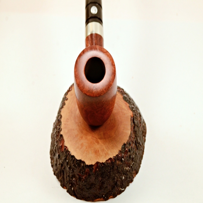 Pot Straight Smoking Pipe Greek Briar No Filter Alexander Model 71C