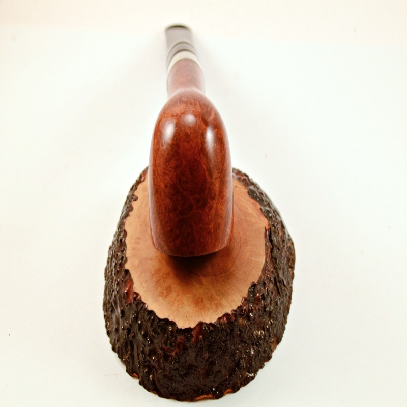 Pot Straight Smoking Pipe Greek Briar No Filter Alexander Model 71C