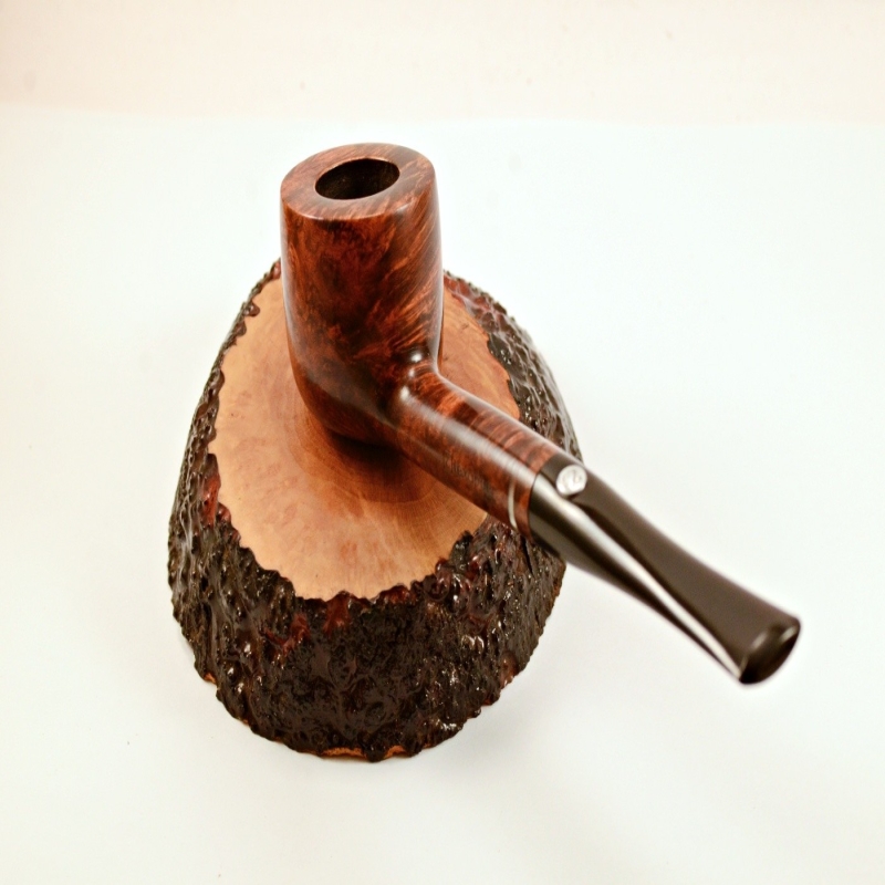Pot Straight Smoking Pipe Greek Briar No Filter Alexander