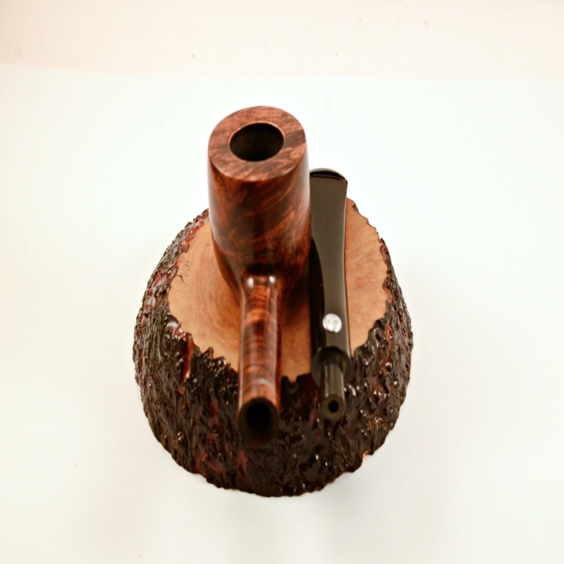 Pot Straight Smoking Pipe Greek Briar No Filter Alexander